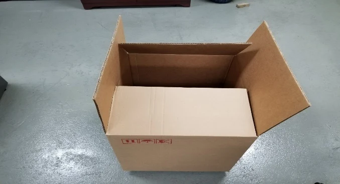 Open corrugated carton from Joy Packaging’s product range